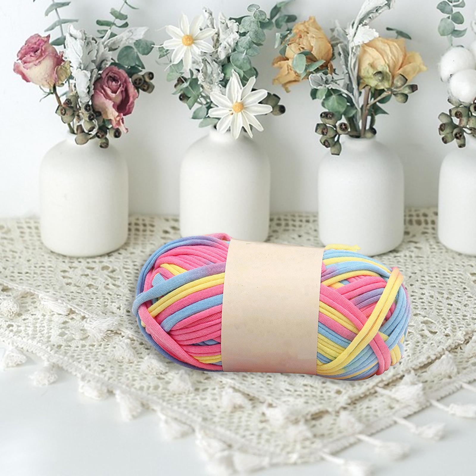 Carpet Yarn Knitting Yarn Chunky Yarn Bag Making Material T Shirt Yarn Fabric Cloth Yarn for Throw Blanket Crochet Craft Bags