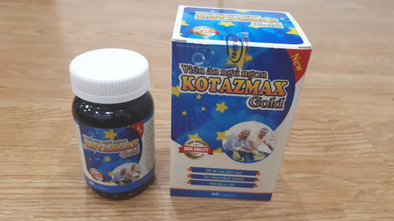 Thực Phẩm Chức Năng  Kotazmax Gold - Bổ Sung Lysin - Vitamin - Khoáng Chất Cho Người Lớn Tuổi