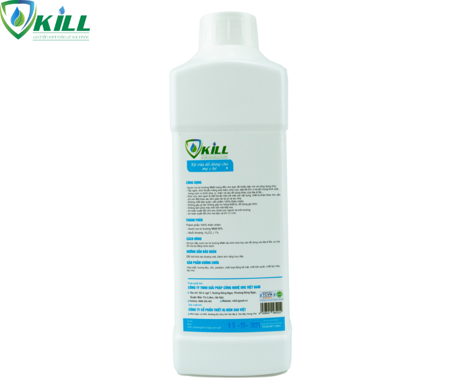 Nước xịt rửa đồ dùng cho mẹ và bé KRILL 100ml khử khuẩn, làm sạch nhanh chóng, an toàn tuyệt đối