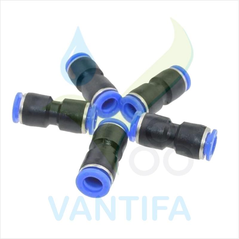 Nối thẳng phun sương 8mm , nối nhanh 8ly khí nén