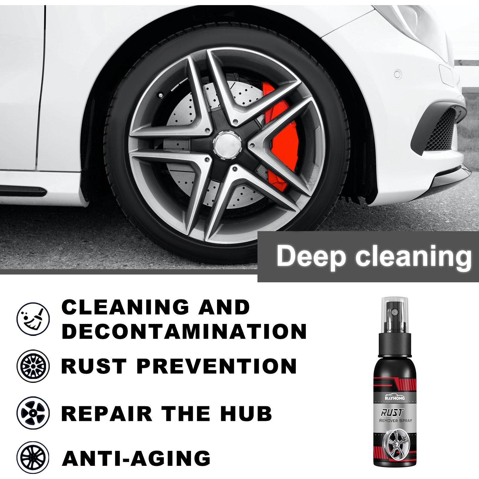 Multipurpose Car Rust Remover Spray for Door Handles Bikes Trucks 30ml