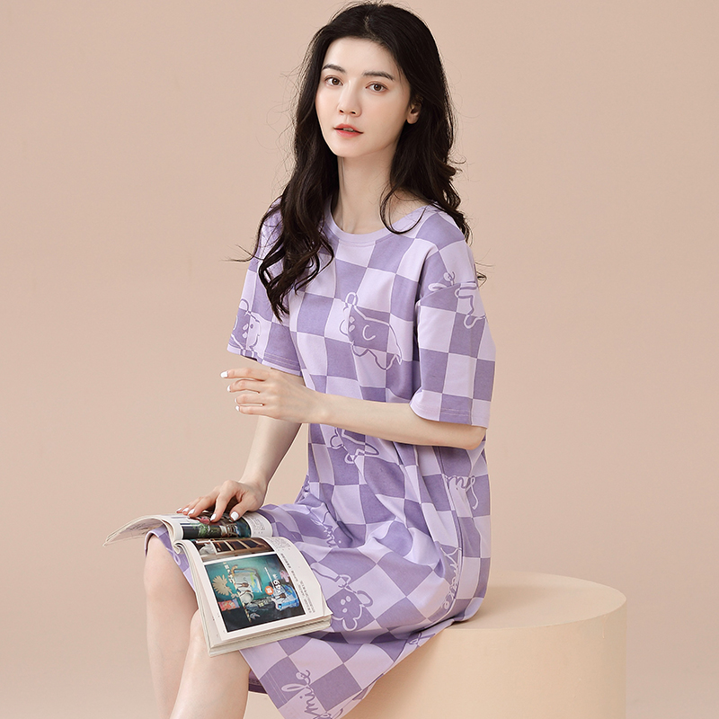 Váy mặc nhà cotton 8822