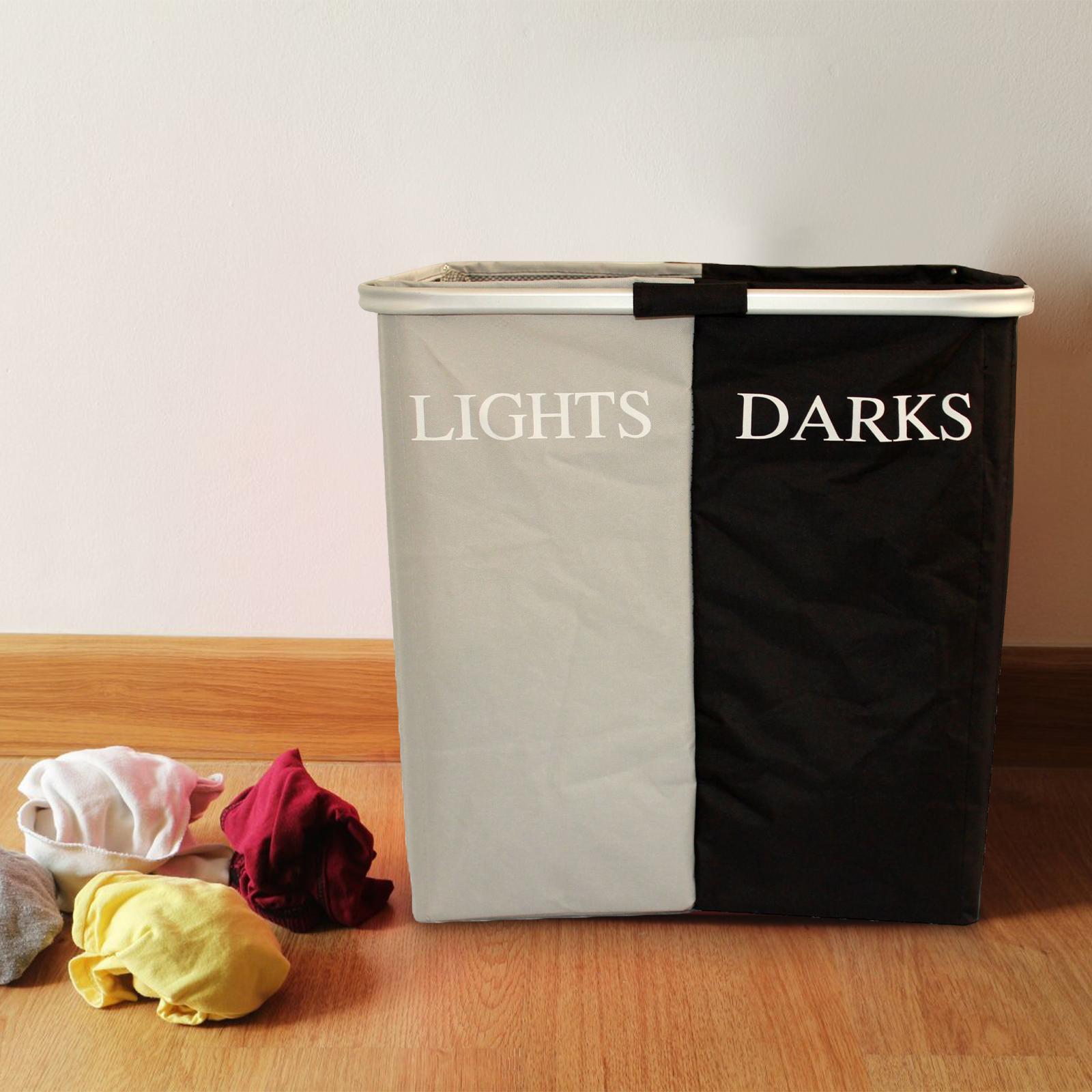 Foldable Laundry Basket Dirty Clothing Storage Bucket