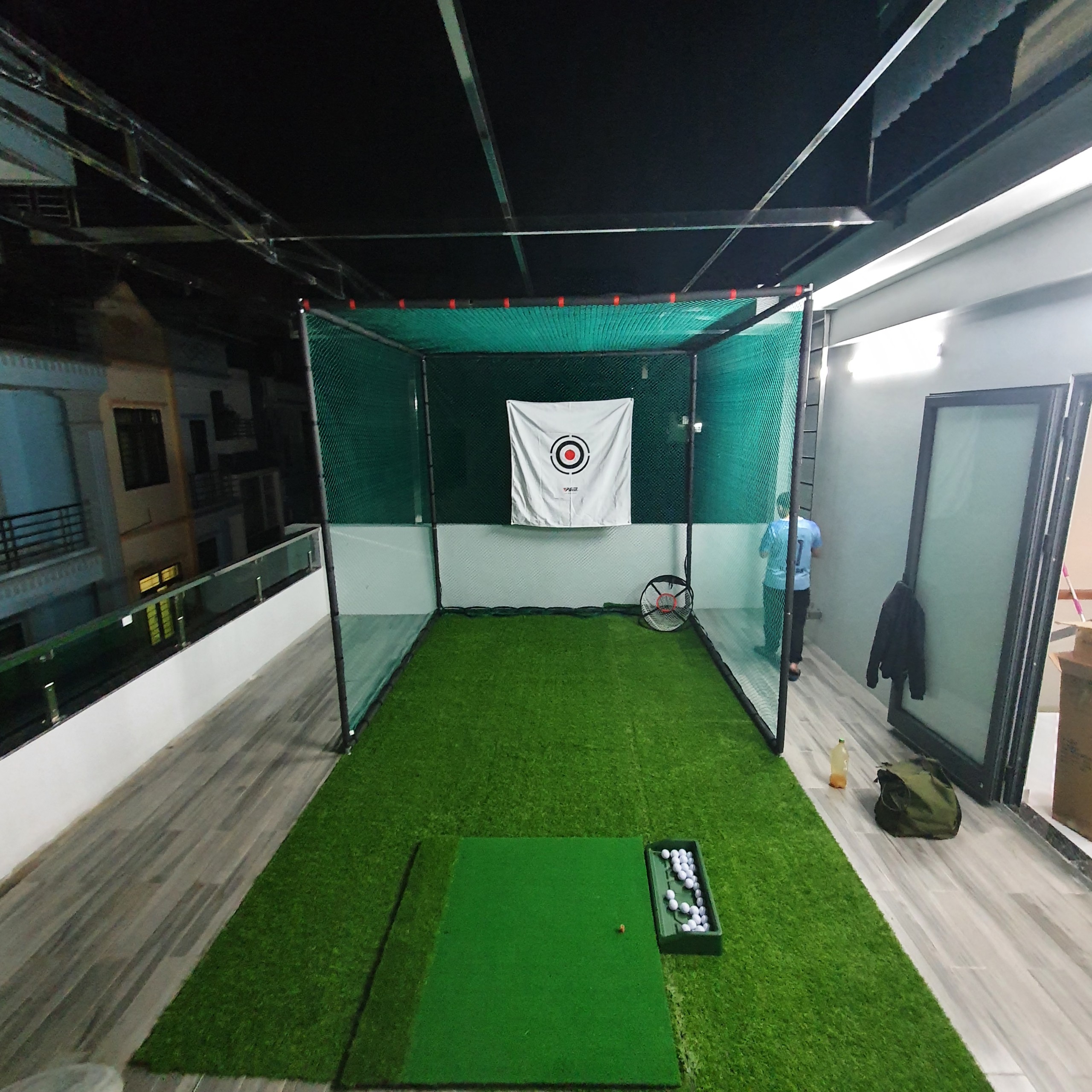 Bộ khung lưới Tập Swing Golf - PGM LXW001: 3M x 3M x 3M