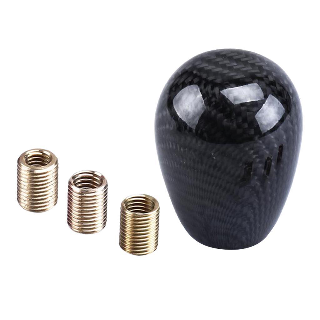 Car Manual Round Gear  Knob Ball Head Stick Shifter Black