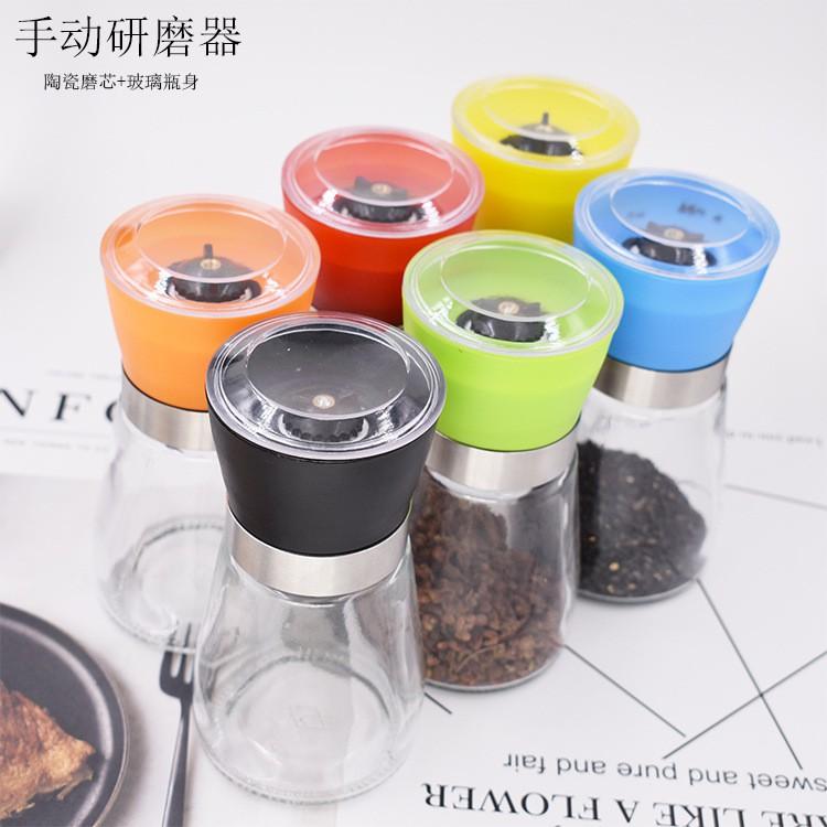 Máy xay tiêu cầm tay Máy xay tiêu mini bằng thủy tinh xay cực nhanh, cực dễ