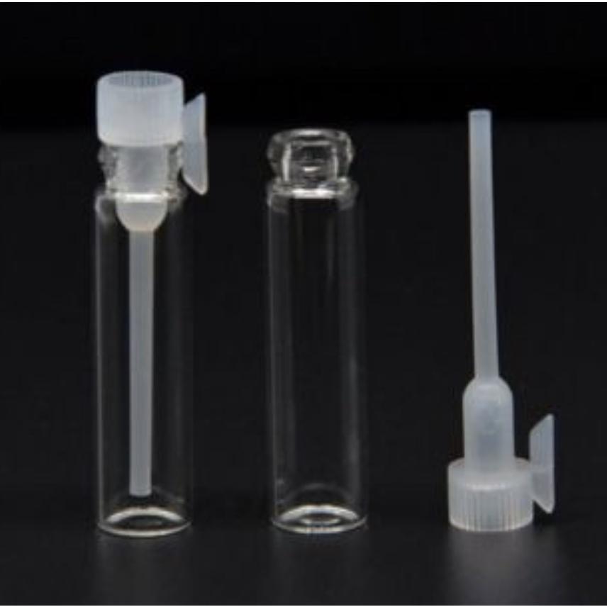 Chai chiết nước hoa - tinh dầu 1ml thuỷ tinh - To Bằng Đuôi Chuột