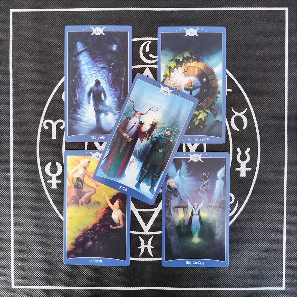 [Size Gốc] Bộ Bài Book of Shadows Tarot 78 Lá 7x12 Cm Có Hướng Dẫn Tiếng Việt