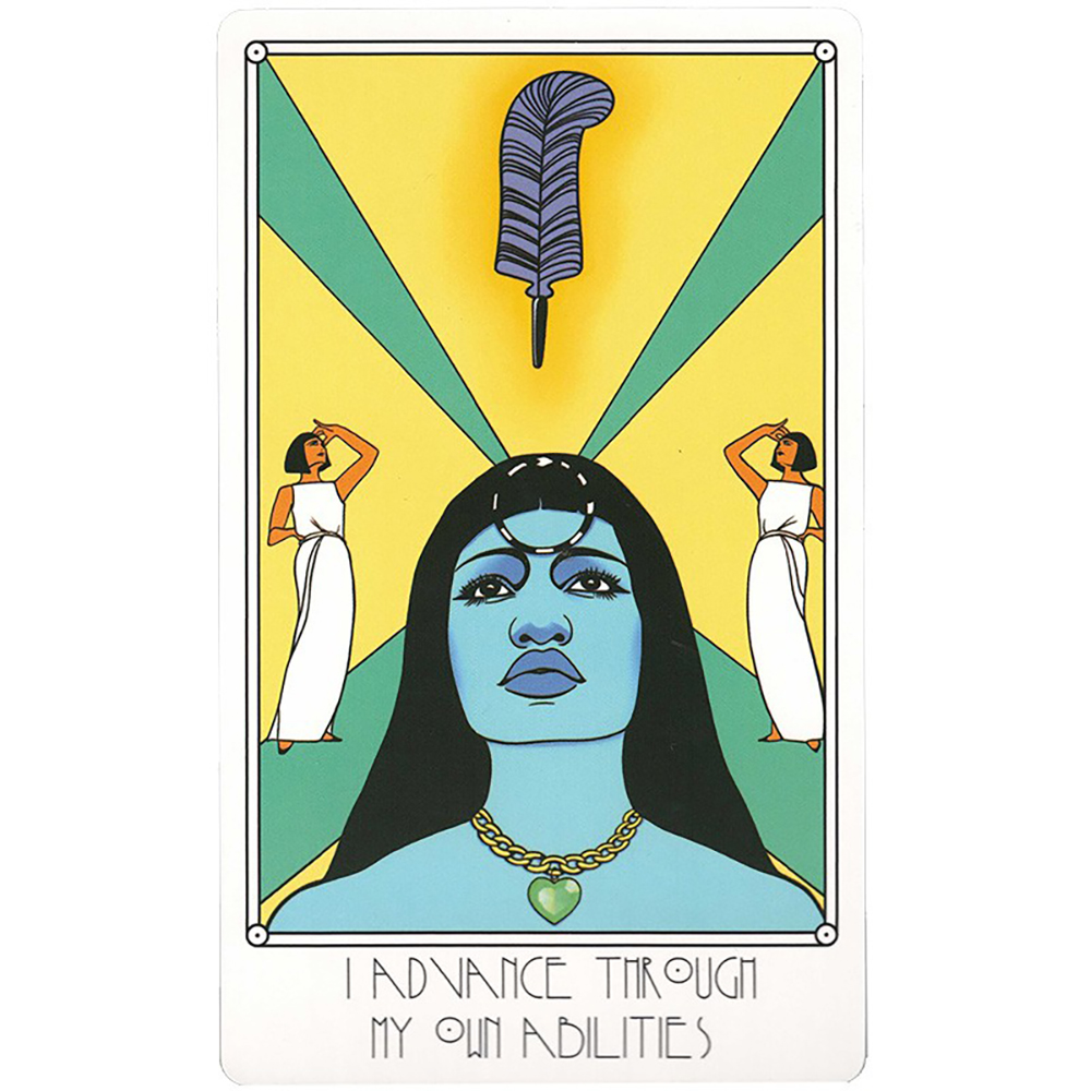 Bộ Bài Amenti Oracle Feather Heart  Đá Thanh Tẩy