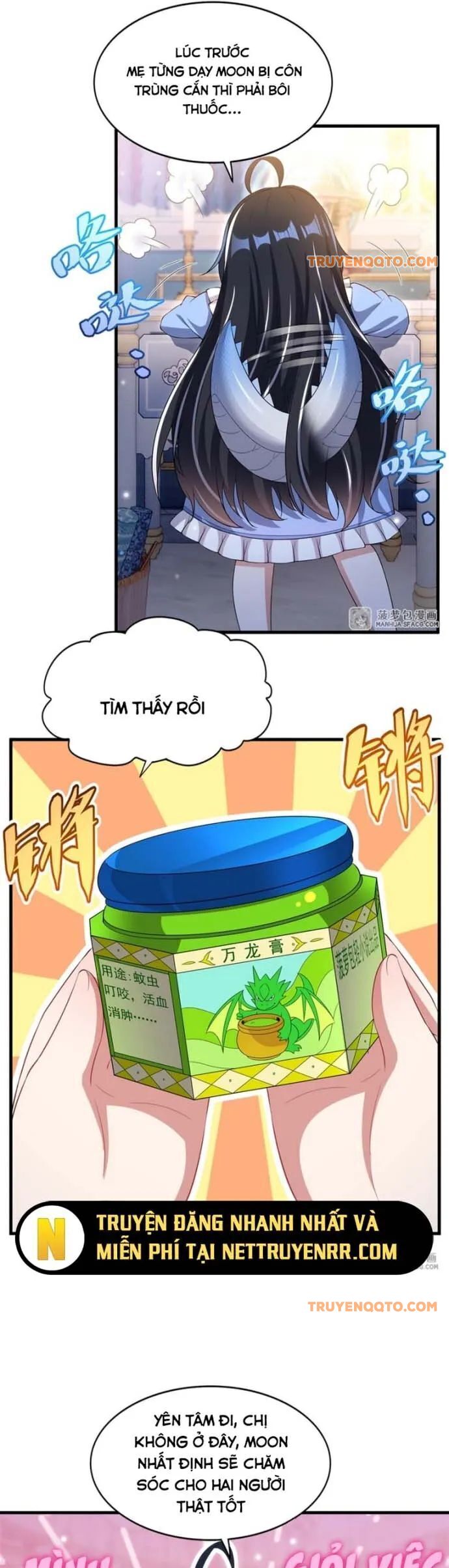 câm miệng đi ác long, ta không muốn trông trẻ với ngươi nữa! chapter 31 7