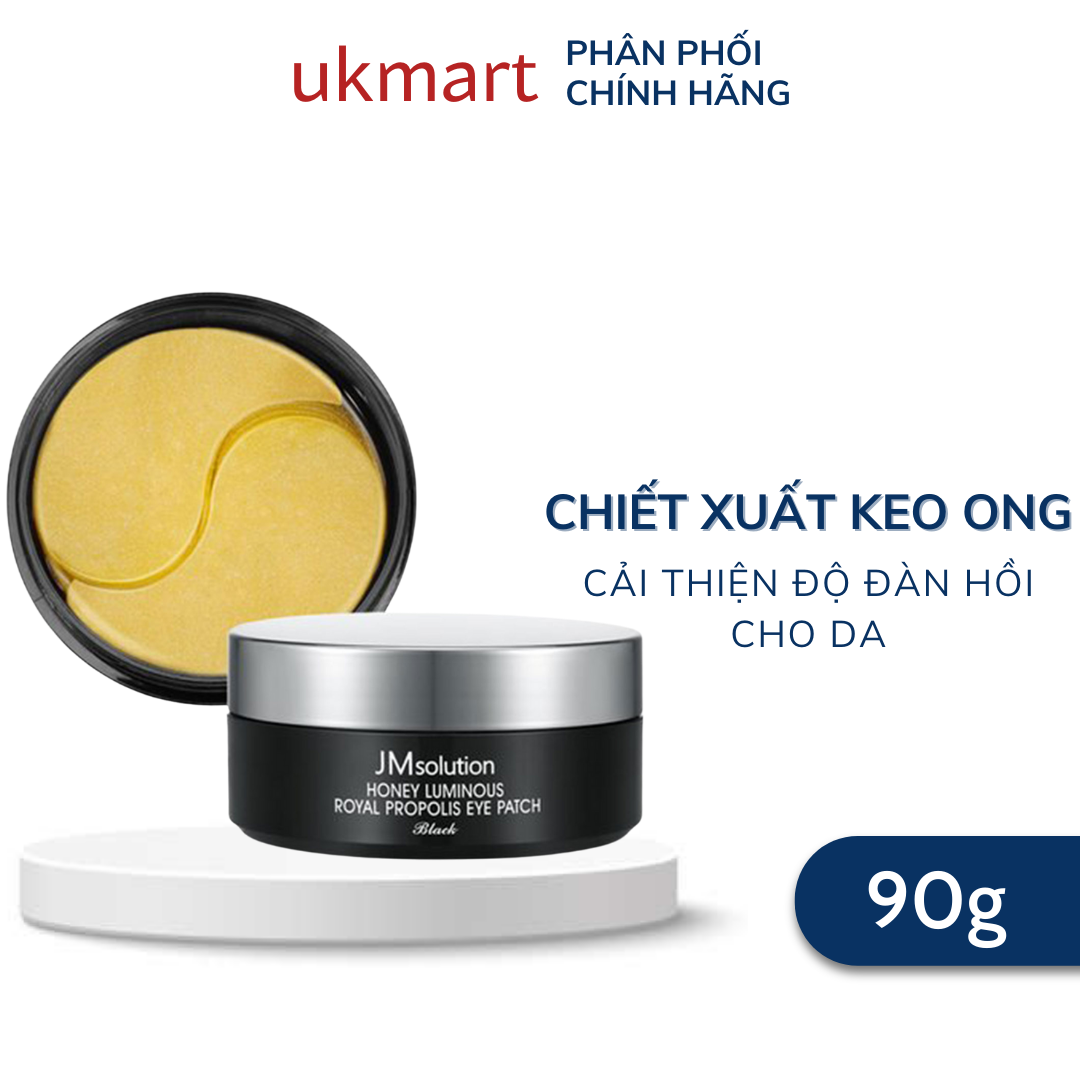 Mặt Nạ JM Solution Xóa Thâm Quầng Mắt Và Nếp Chân Chim Eye Patch 60 Miếng Giảm Thâm Quầng Mắt Ngọc Trai Marine Luminous Pearl Deep Moisture Mask 90g/60pcs