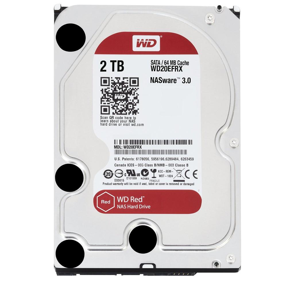 Ổ cứng 2TB Red chuyên dụng cho Nas, 256M Cache