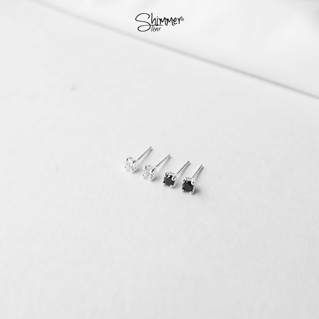 Bông tai bạc 925 - Outlet 9 - Shimmer Silver