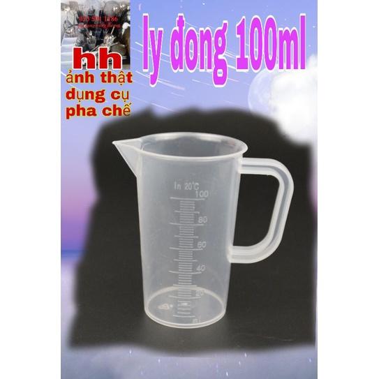 ly đong định lượng 100ml có vạch chia chuyên dụng cụ pha chế bartender