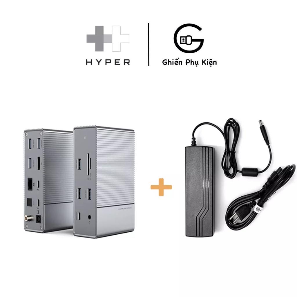 Cổng Chuyển HyperDrive GEN 2 16IN1 Và Bộ Nguồn DC 180W - HD-G2TB3