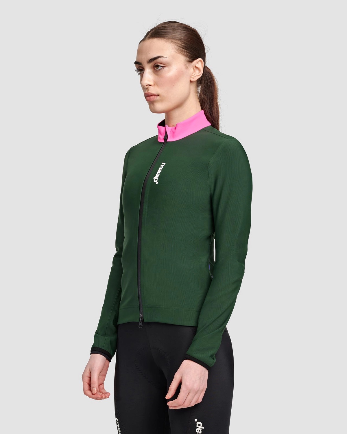 Áo Thể Thao Đạp Xe Nữ MAAP Women's Training Winter Jacket - Sycamore