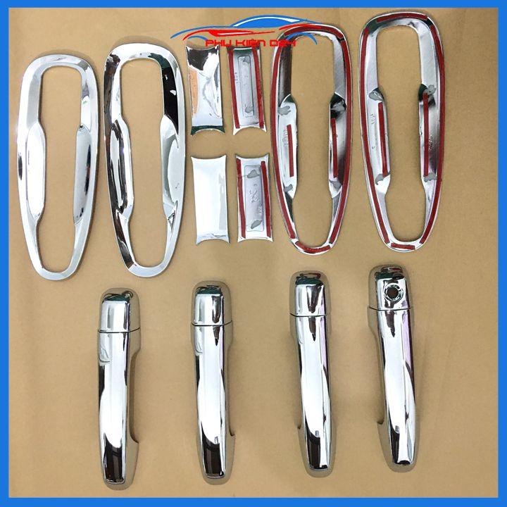 Ốp tay hõm cửa mạ crom Land Cruiser Prado 2010-2011-2012-2013-2014-2015-2016-2017-2018-2019-2020-2021