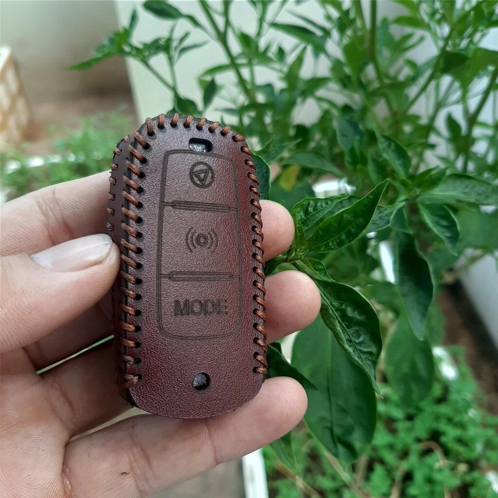 Bao Da Chìa Khóa Hyperion Smartkey chống trộm, tìm xe handmade da thật, bảo hành 2 năm, Khắc tên và sđt chủ xe,