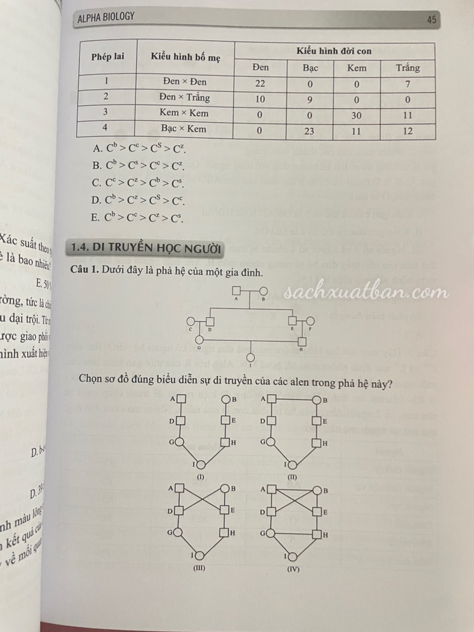 Sách Alpha Biology - Nguyễn Tấn Thành