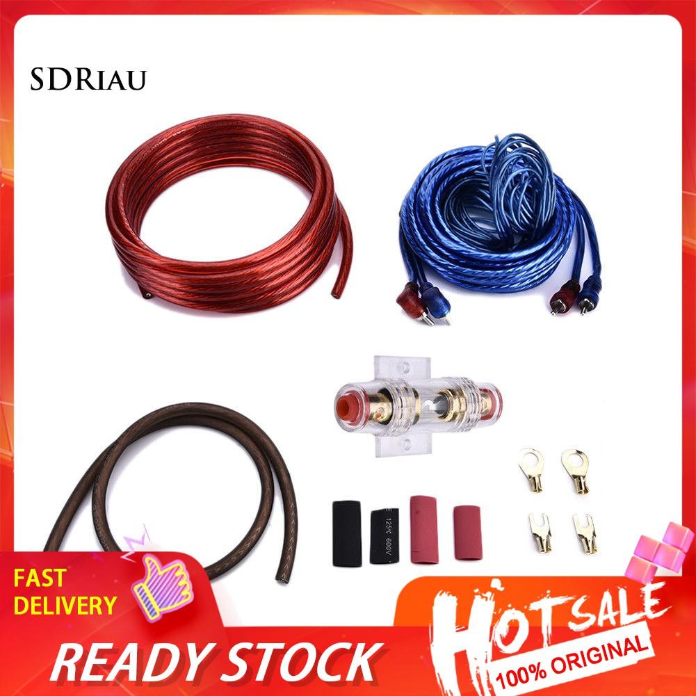 Dây Cáp Khuếch Đại Âm Thanh 1500w 8 Cho Xe Hơi