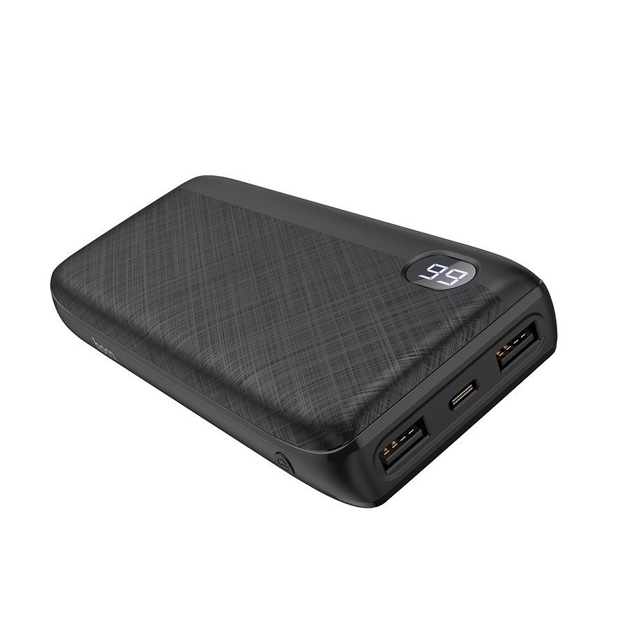 Pin dự phòng 20000 mAh 2 cổng sạc nhỏ gọn sang trọng HOCO J53AC - Hàng chính hãng