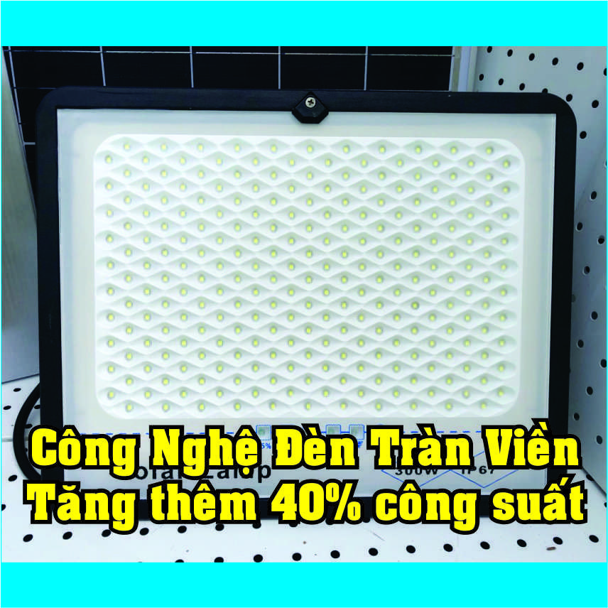 Đèn Năng Lượng Mặt Trời 300W - Tấm Pin Lớn