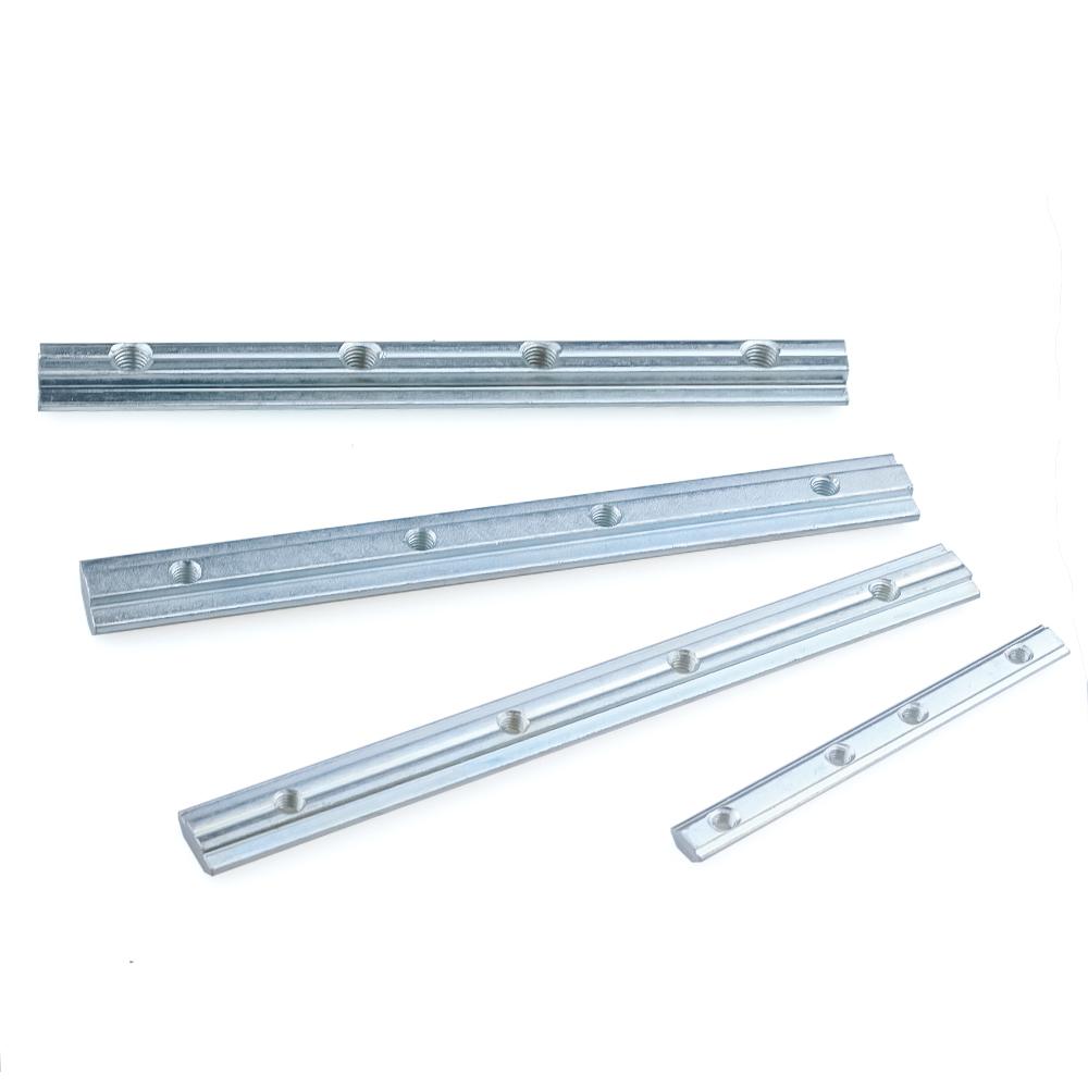 10 Chiếc 180 Độ Nhôm Đùn Hồ Sơ Thẳng Khớp Bên Trong Đầu Nối Phụ Kiện Dải Cho 20 30 40 45 Series Alu Hồ Sơ