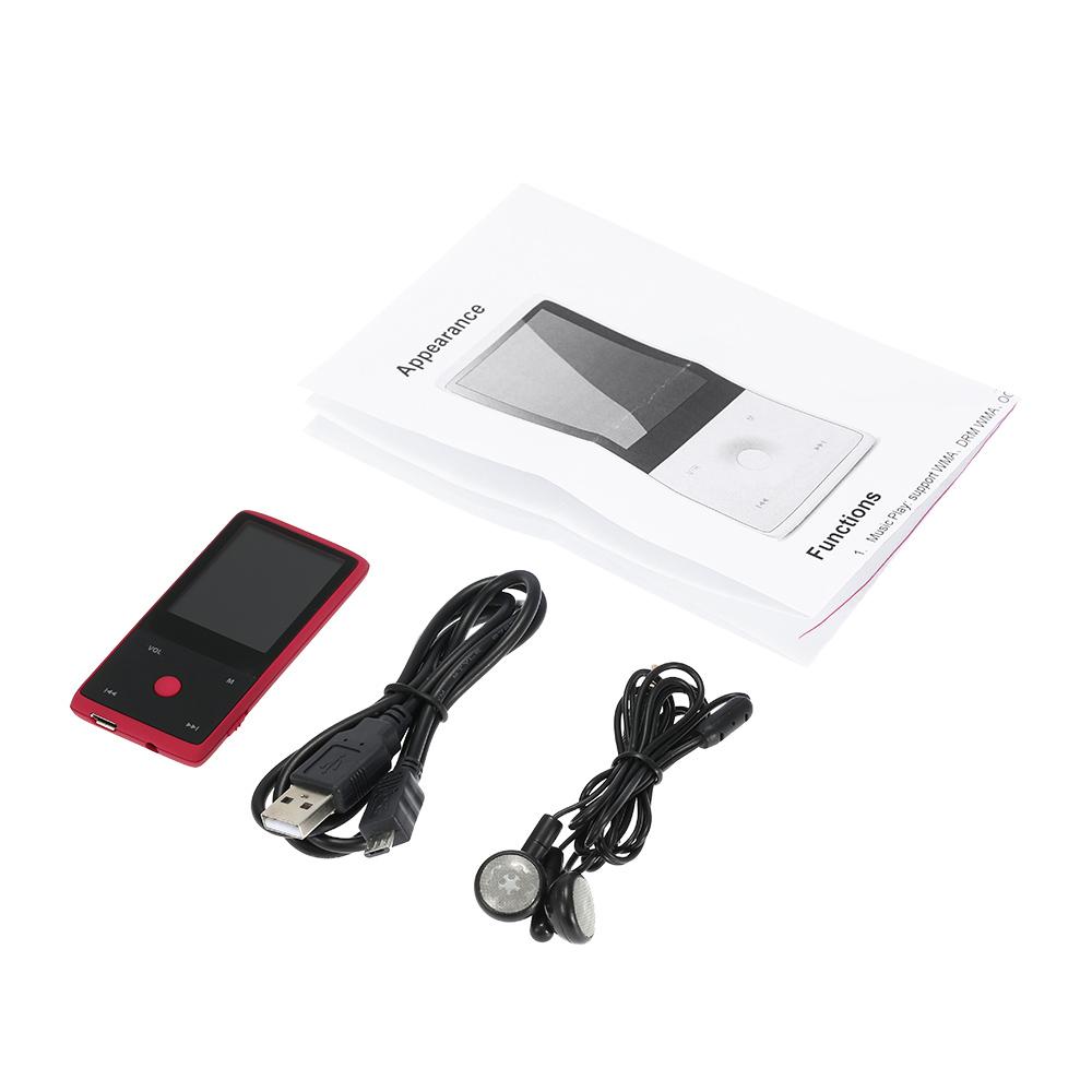 Máy nghe nhạc MP3 thể thao Chất lượng cao Máy ghi âm không mất sóng FM E-Book