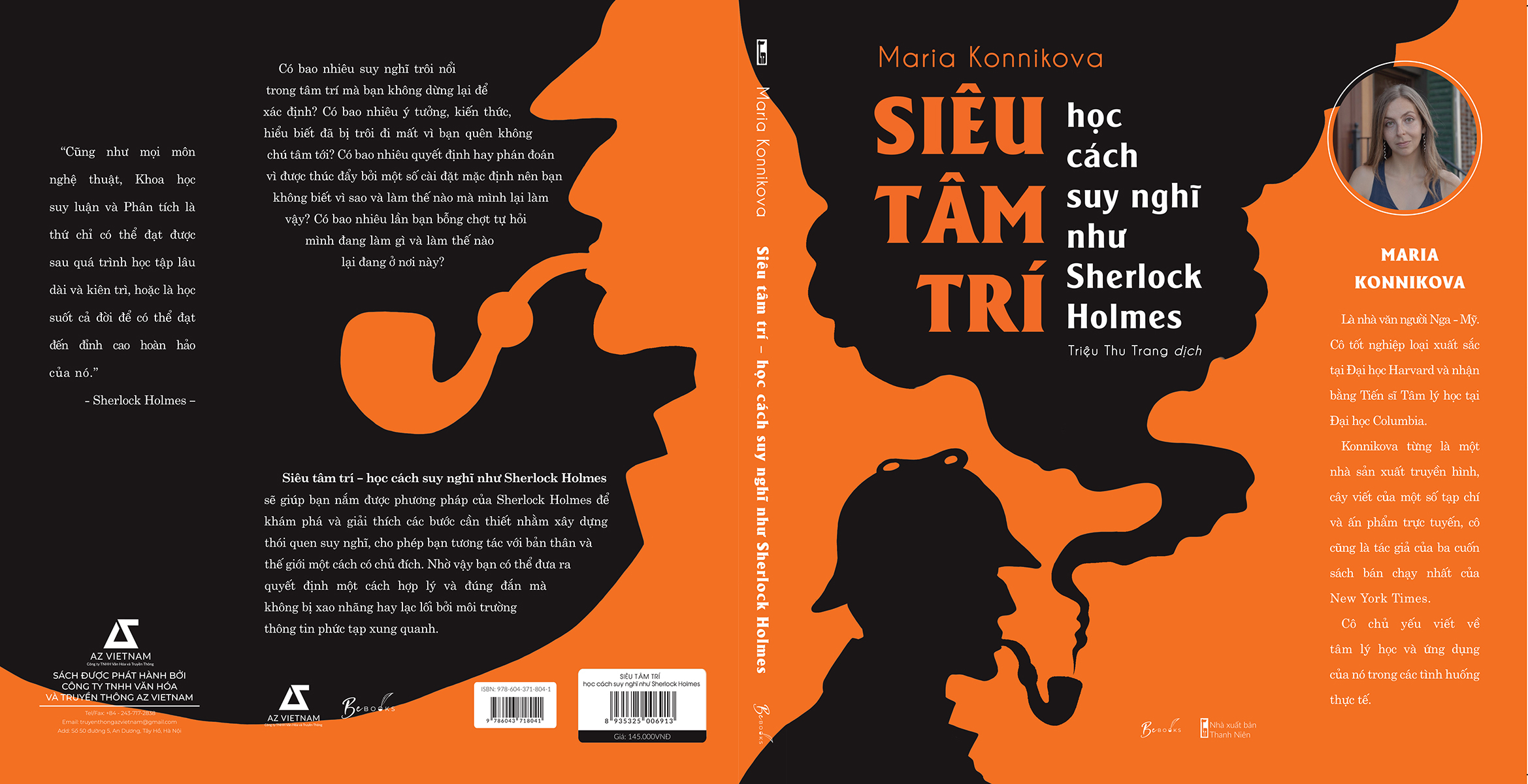 Sách AZ - Siêu Tâm Trí - Học Cách Suy Nghĩ Như Sherlock Holmes