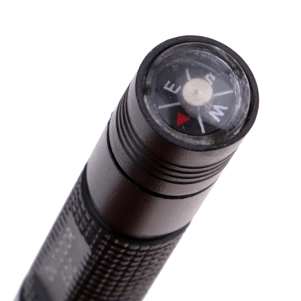 Waterproof Emergency Fire Starter Magnesium Rod Compass Survival Kit