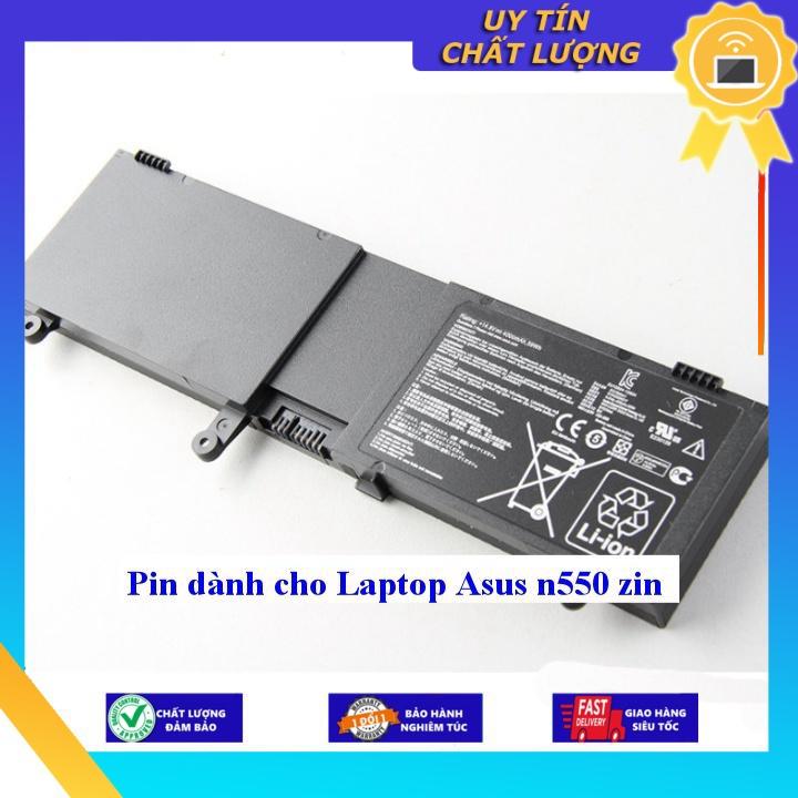 Pin dùng cho Laptop Asus n550  - Hàng Nhập Khẩu New Seal