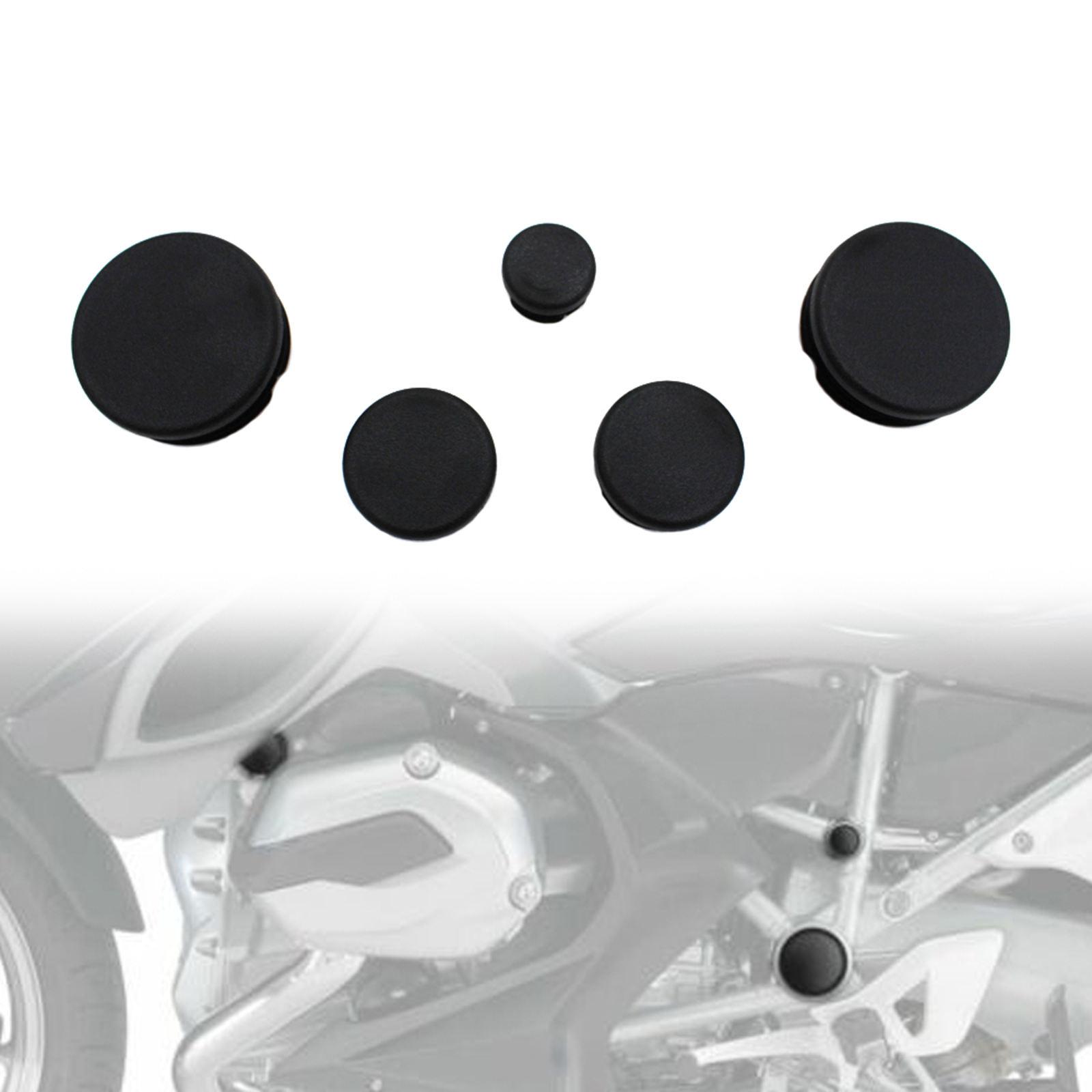 5x Frame Hole Cover Caps Decorate Replacement for BMW R1250RT LC 2019