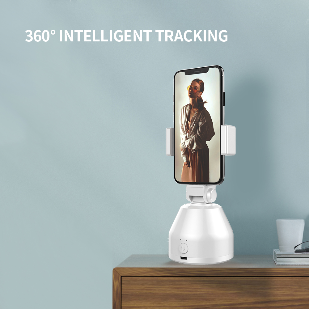 Giá đỡ chụp ảnh thông minh di động Gimbal xoay 360 ° Tự động theo dõi khuôn mặt