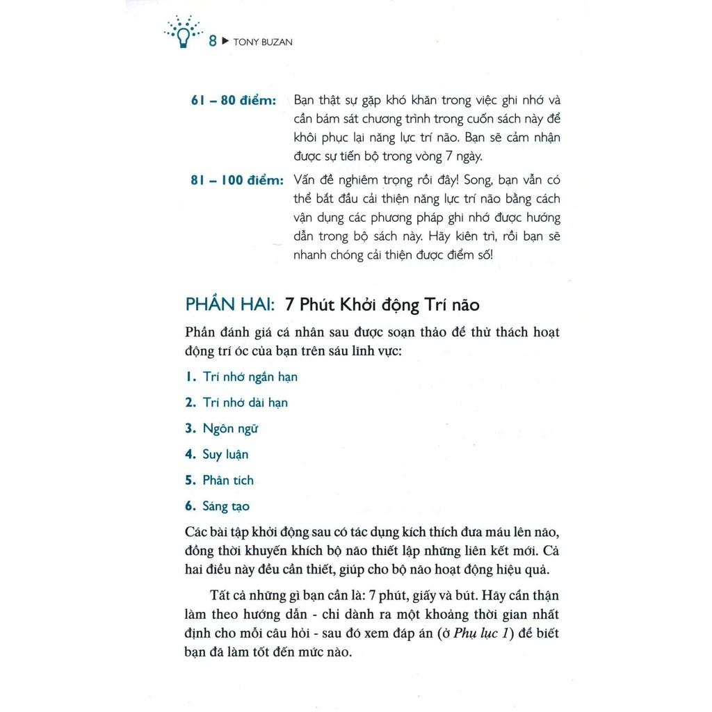 Tony Buzan Cải Thiện Năng Lực Trí Não 1 Bản Quyền