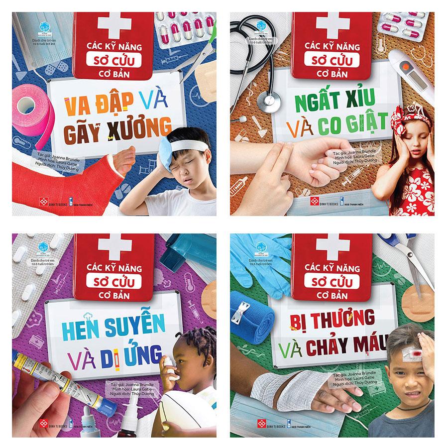 Sách Combo Các Kỹ Năng Sơ Cứu Cơ Bản