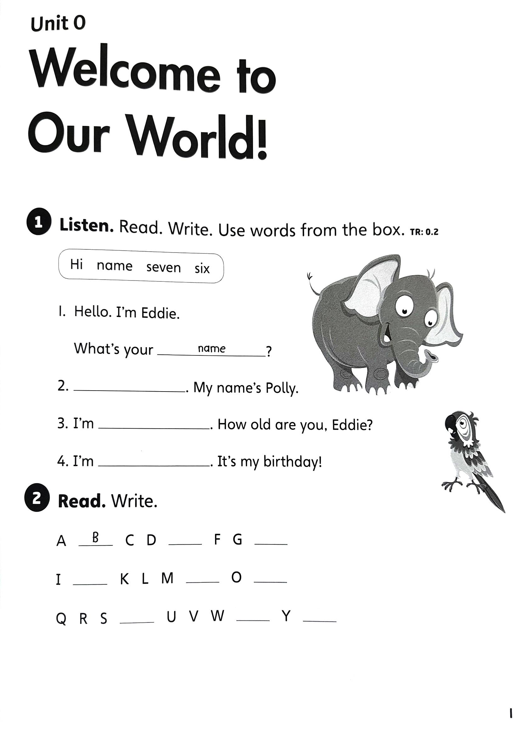 Explore Our World 1: Workbook