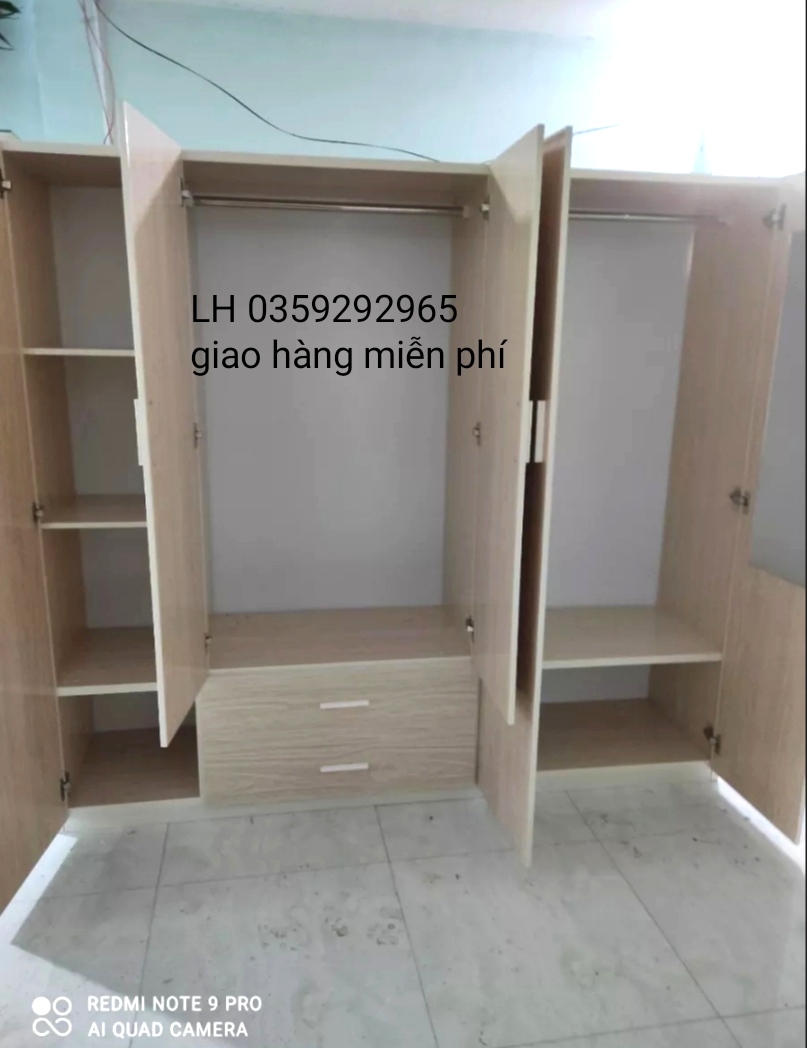 Tủ nhựa đài Loan 5 cánh