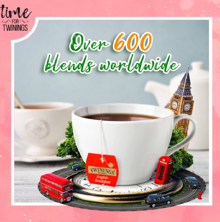 Trà TWININGS OF LONDON English Breakfast hộp 25 gói x 2 g