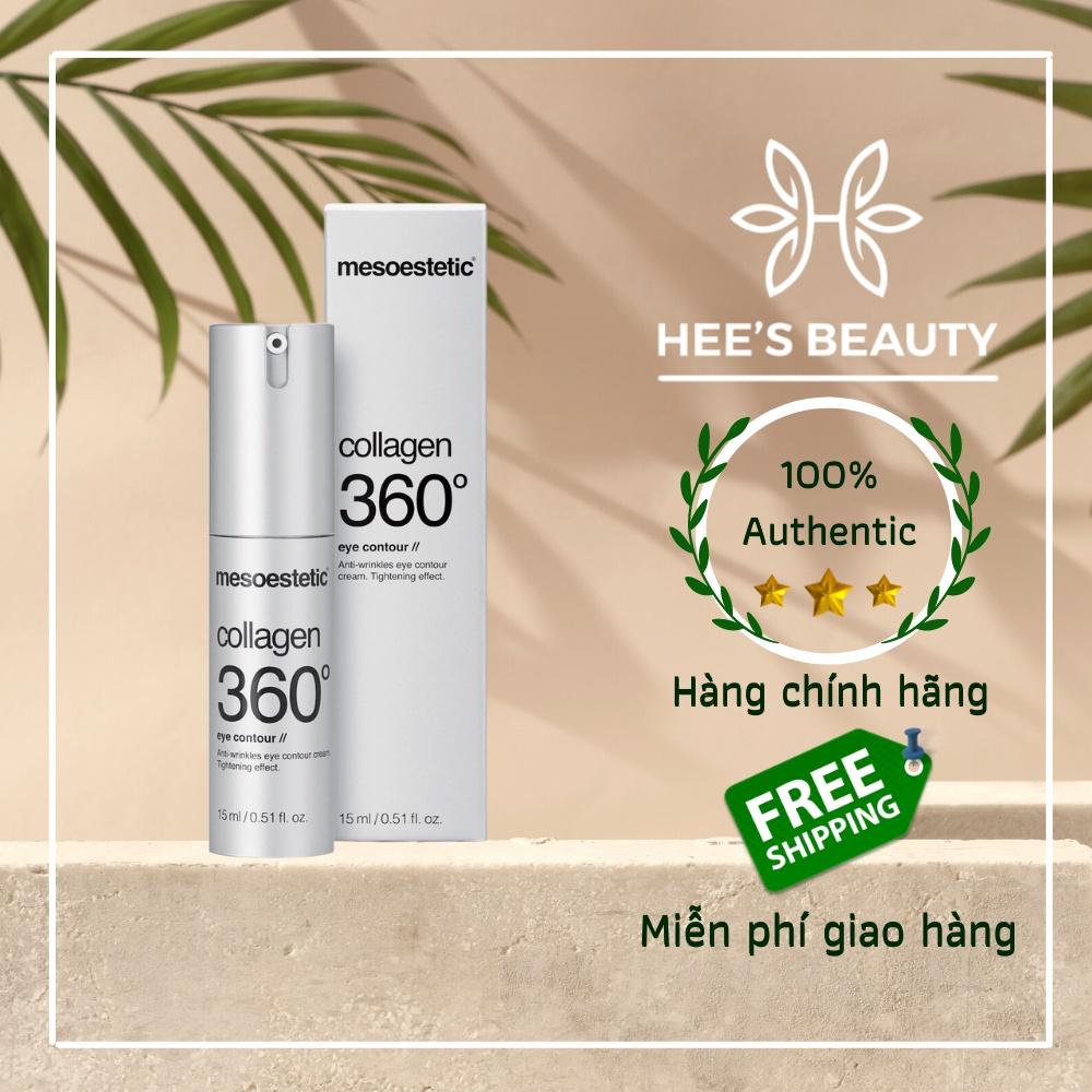 Collagen săn chắc da vùng mắt Mesoestetic Collagen 360 Eye Contour- Hee's Beauty Skincare