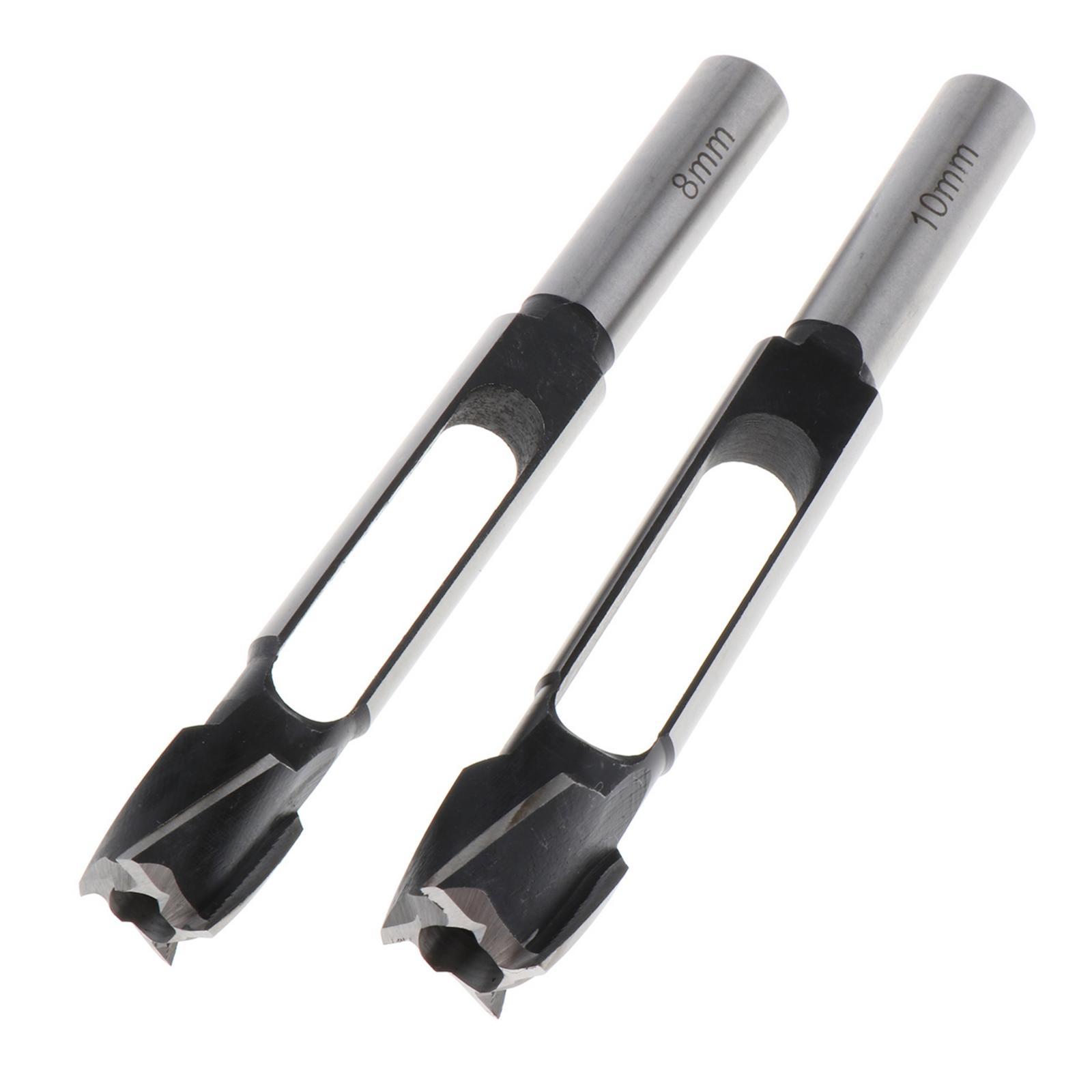 Carbon Steel Shank Drill Bit Set 8mm 10mm for Woodworking Tool Wood Plug Cutter