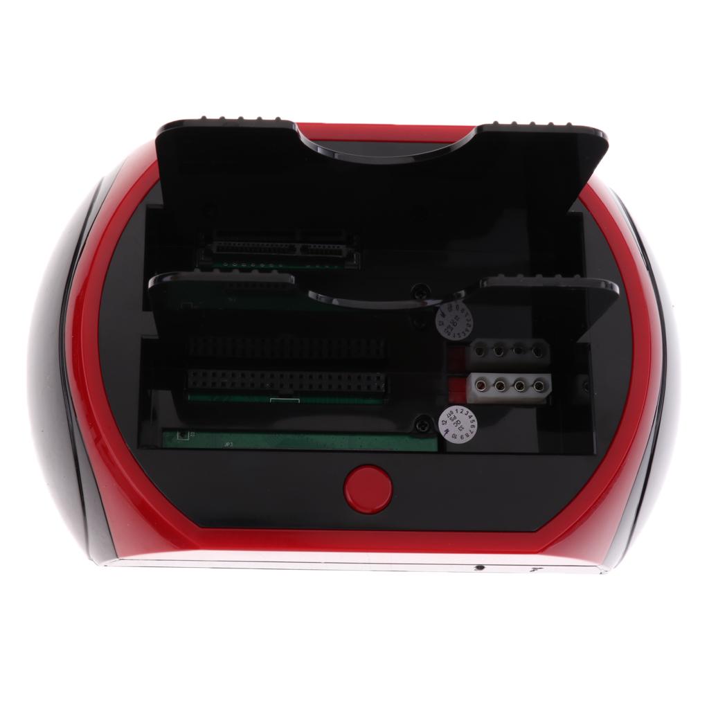 External Dual Port HDD Docking Station OTB for 2.5''/3.5'' IDE/SATA HDD/SSD