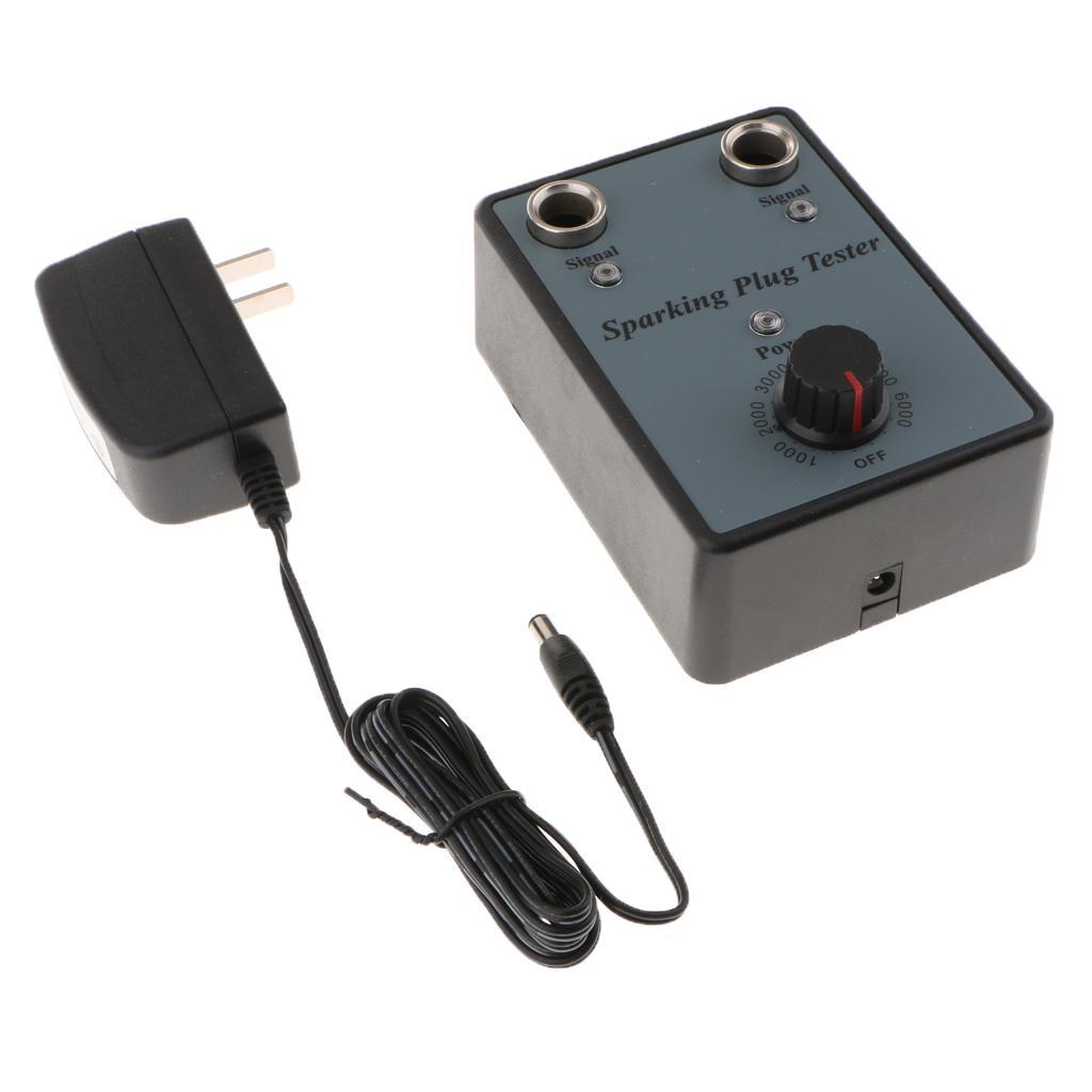 Dual Hole Spark Plug Tester Ignition Plug Analyzer Tool