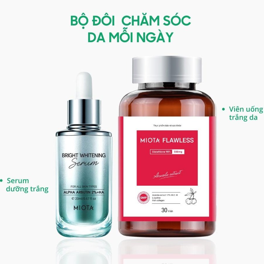 Serum dưỡng trắng da Miota - Bright Whitening Serum