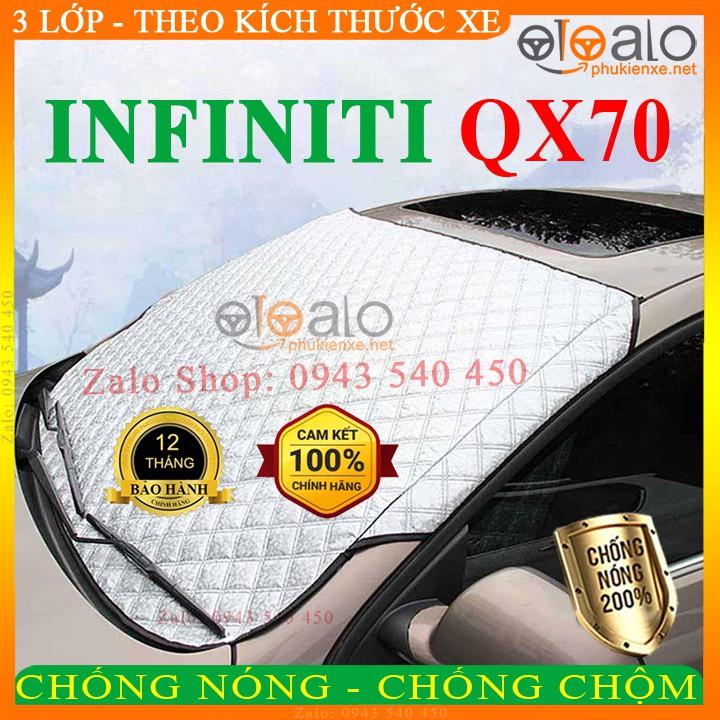 Bạt Phủ Ô Tô Infiniti QX70 Cao Cấp 3 Lớp Chống Nắng Nóng Chống Nước Chống xước | OTOALO