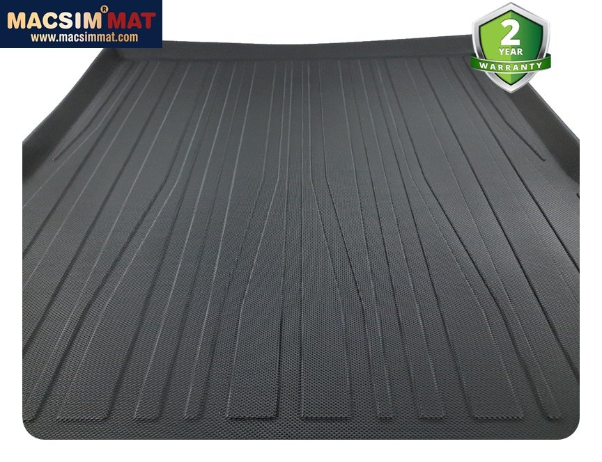 Thảm lót cốp xe ô tô BMW 6 series 2018-đến nay nhãn hiệu Macsim chất liệu TPV cao cấp màu đen(WT03)
