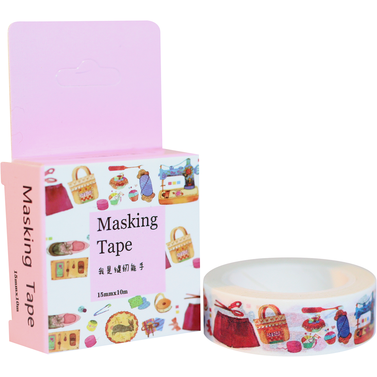 Băng Keo Giấy Trang Trí Masking Tape - Đồ Dùng