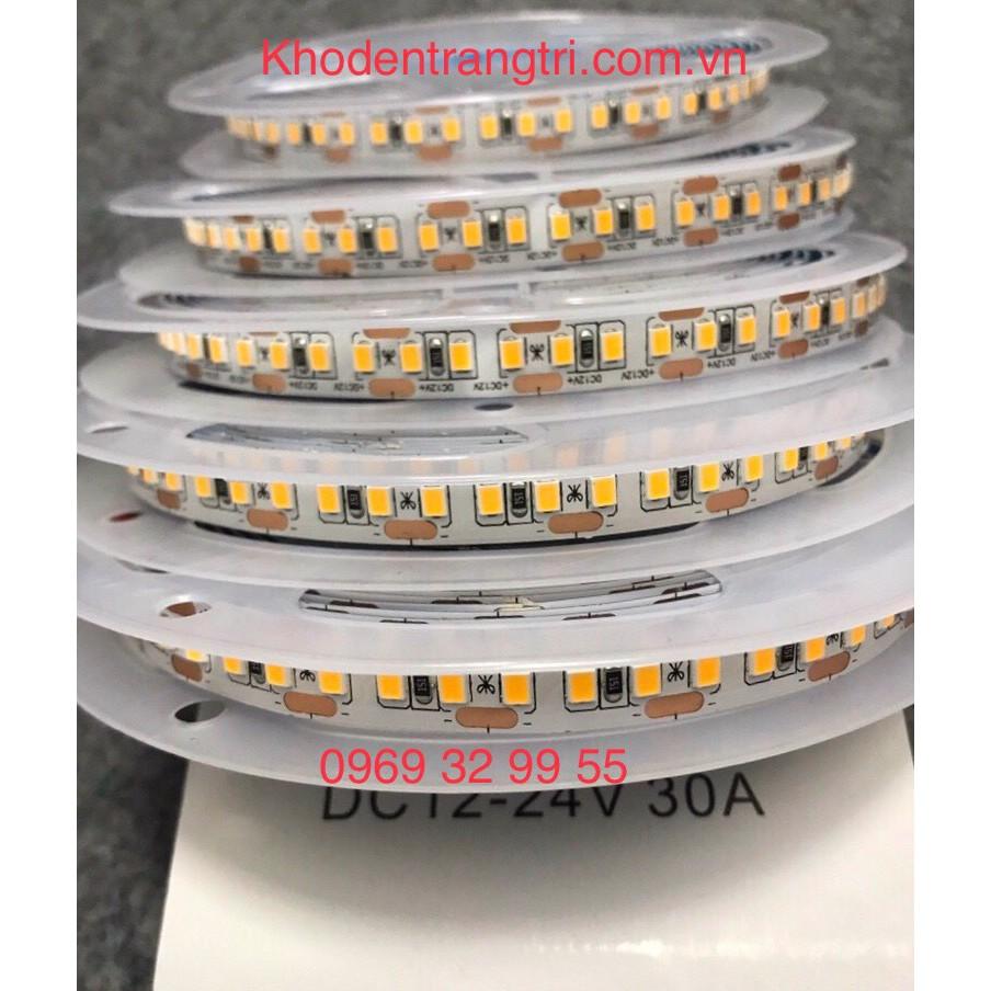 Dây Led Dán 2835,16W/m, Loại 168Led/m. Led dán công suất cao. Dùng cho Thanh Nhôm định hình.