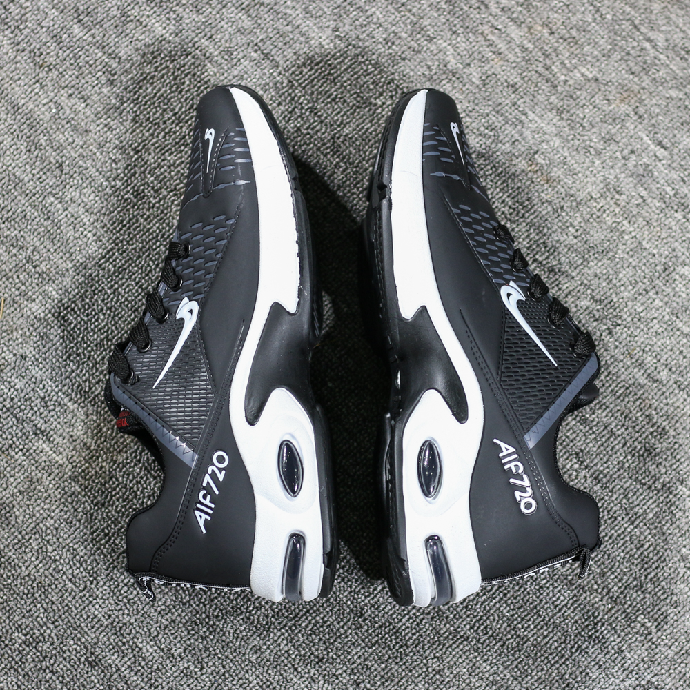 Giày thể thao nam Đế khí Nâng chiều cao 4-5 cm Màu đen - trắng full size từ 39-44 Phong cách Hàn Quốc Mẫu 2020