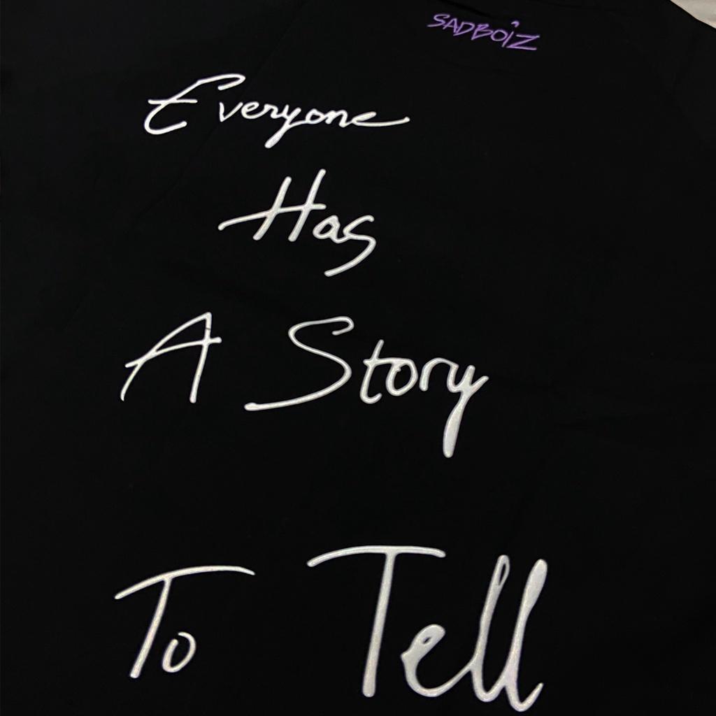 Áo Thun Nam Nữ Form Rộng Sad.Boiz LOGO Cotton Unisex 2 Màu Ulzzang