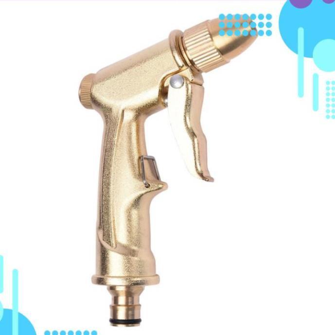 Bộ dây vòi xịt nước rửa xe, tưới cây . tăng áp 3 lần, loại 20m 206701-1 đầu đồng, cút, nối PE